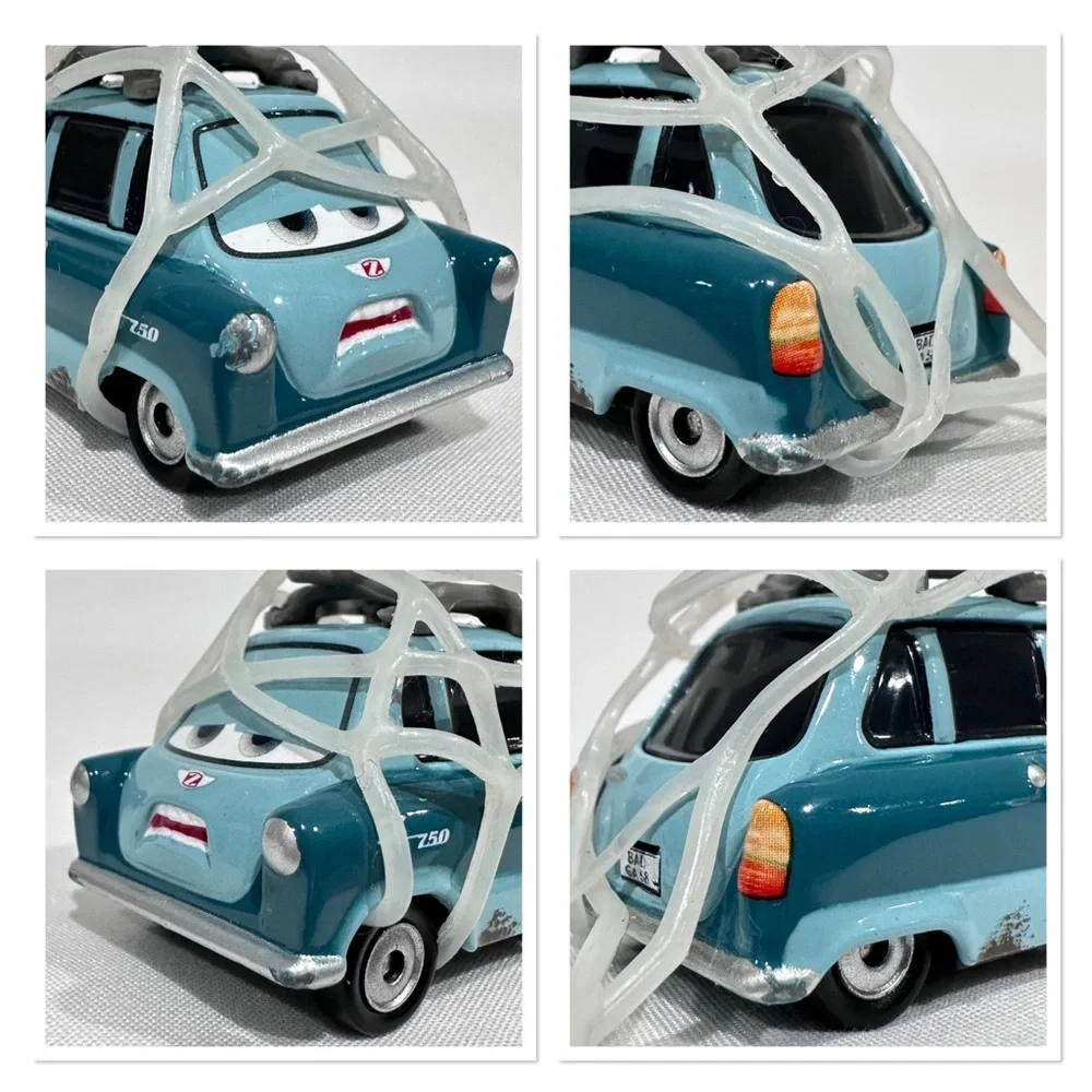Disney Pixar Cars 2 RARE Captured Professor Z with Netting Die-cast Mattel